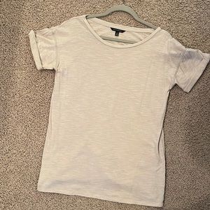 Banana Republic, beige (slight shimmer) tee shirt